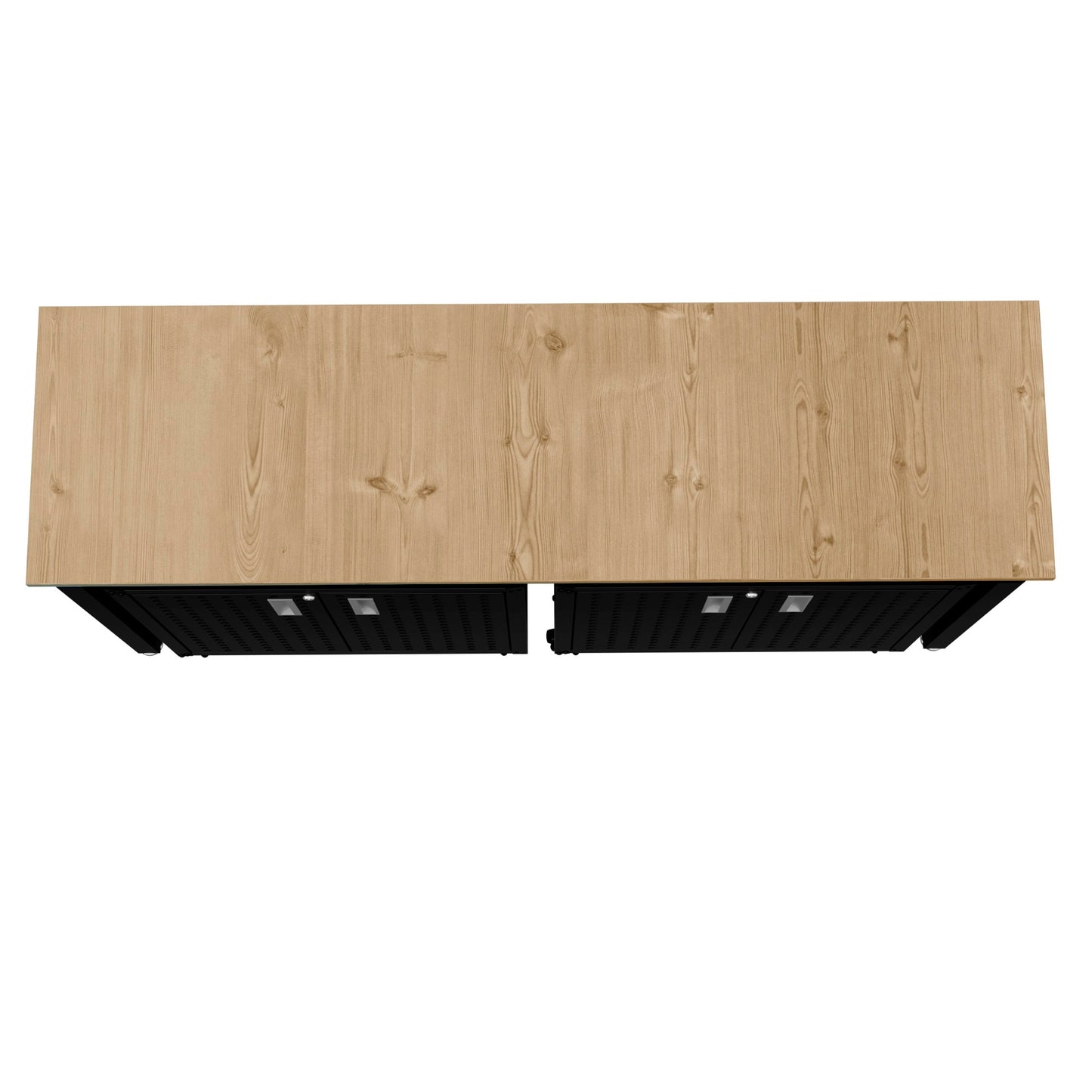 Fortress 3-Piece Mobile Space-Saving Steel Garage Cabinet and Worktable 1.0