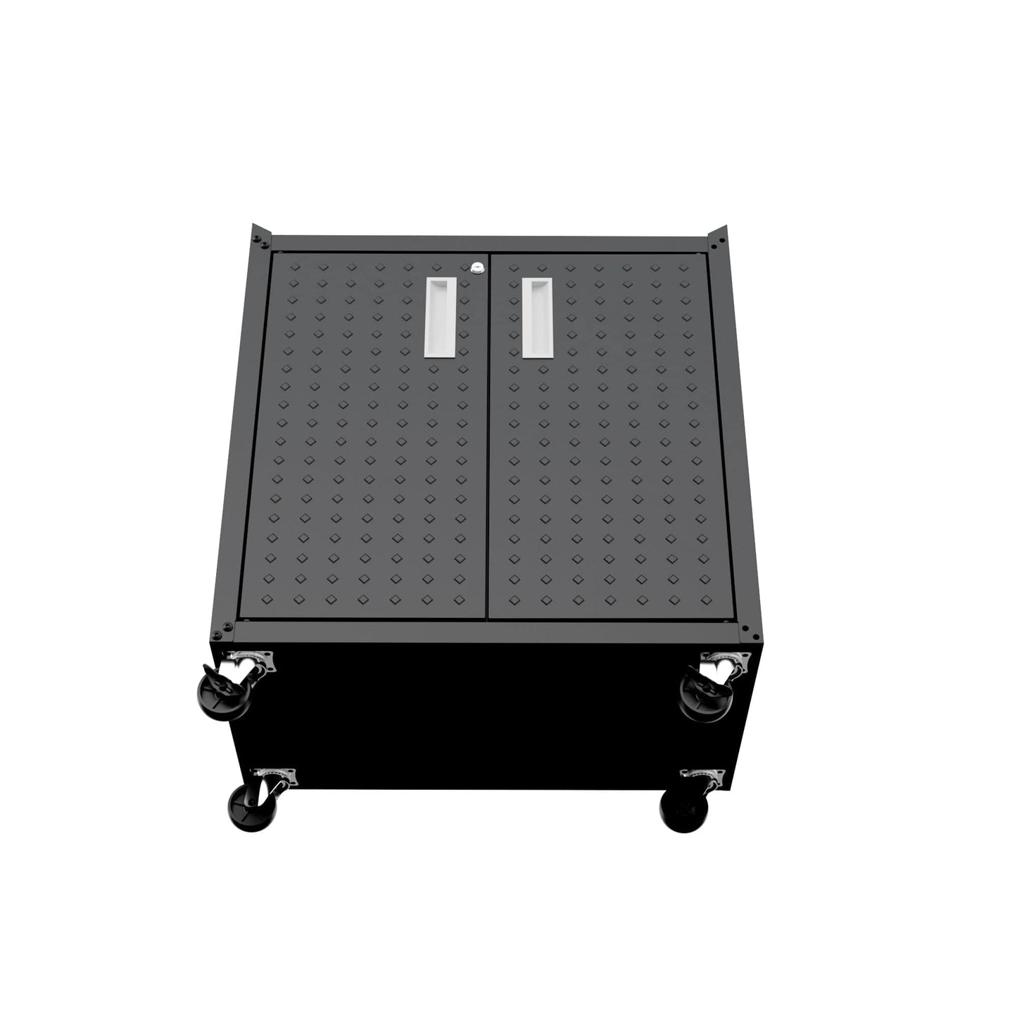 Fortress 3-Piece Mobile Space-Saving Steel Garage Cabinet and Worktable 1.0