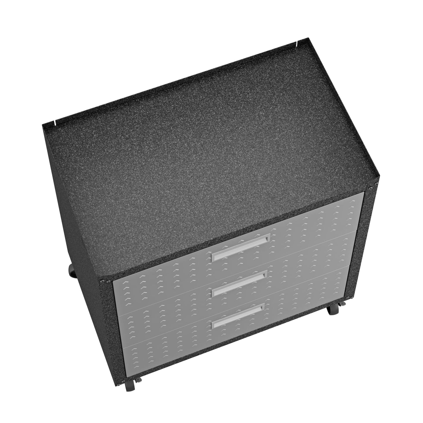 Fortress 3-Piece Mobile Space-Saving Steel Garage Cabinet and Worktable 6.0
