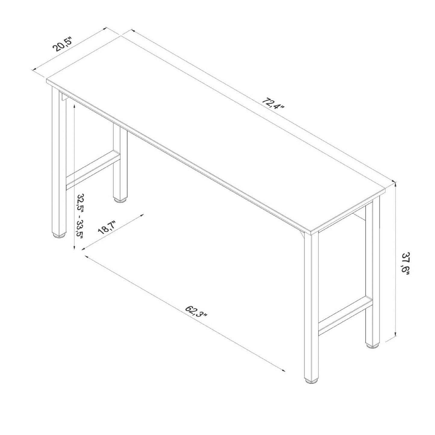 Fortress 3-Piece Mobile Space-Saving Steel Garage Cabinet and Worktable 6.0