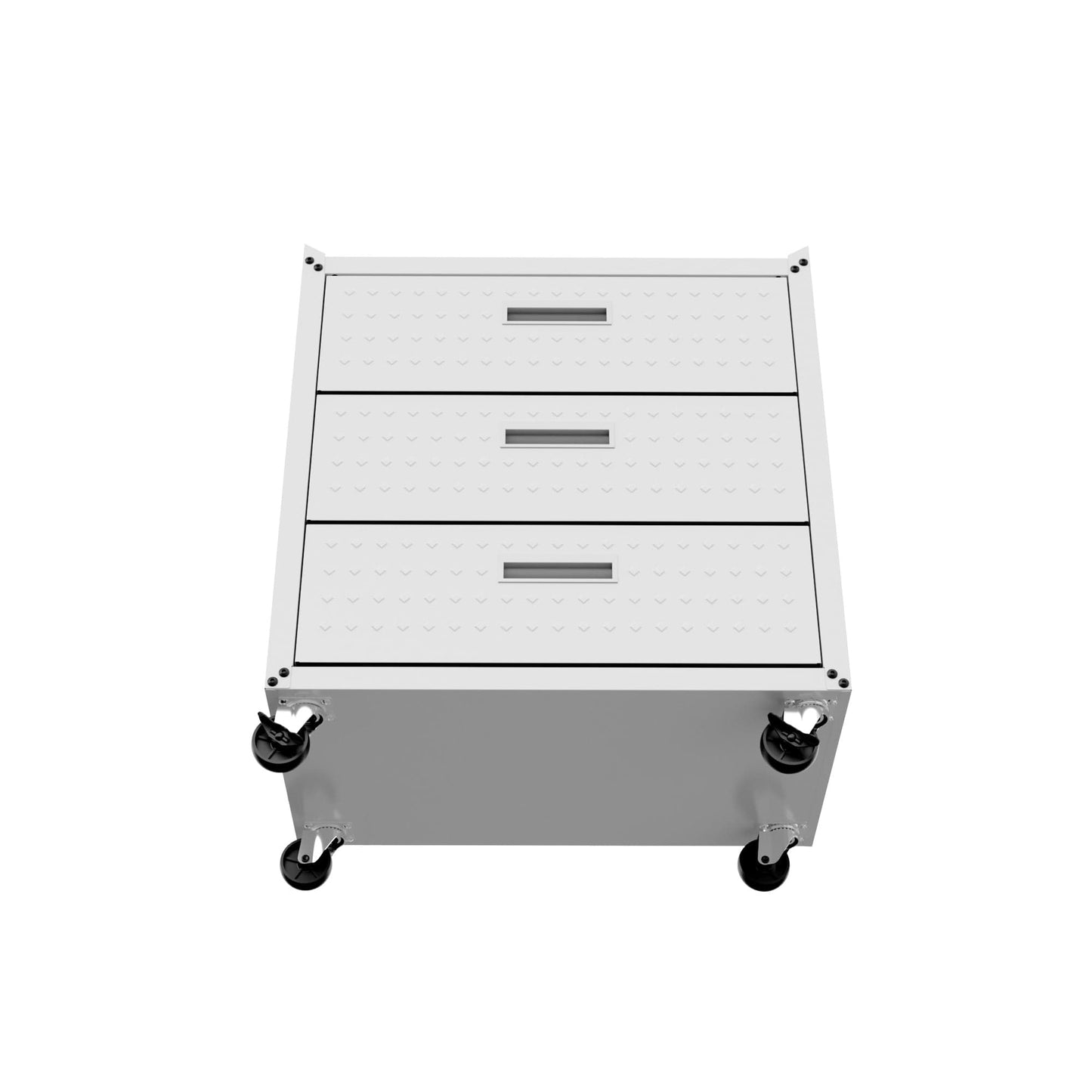 Fortress 3-Piece Mobile Space-Saving Steel Garage Cabinet and Worktable 6.0