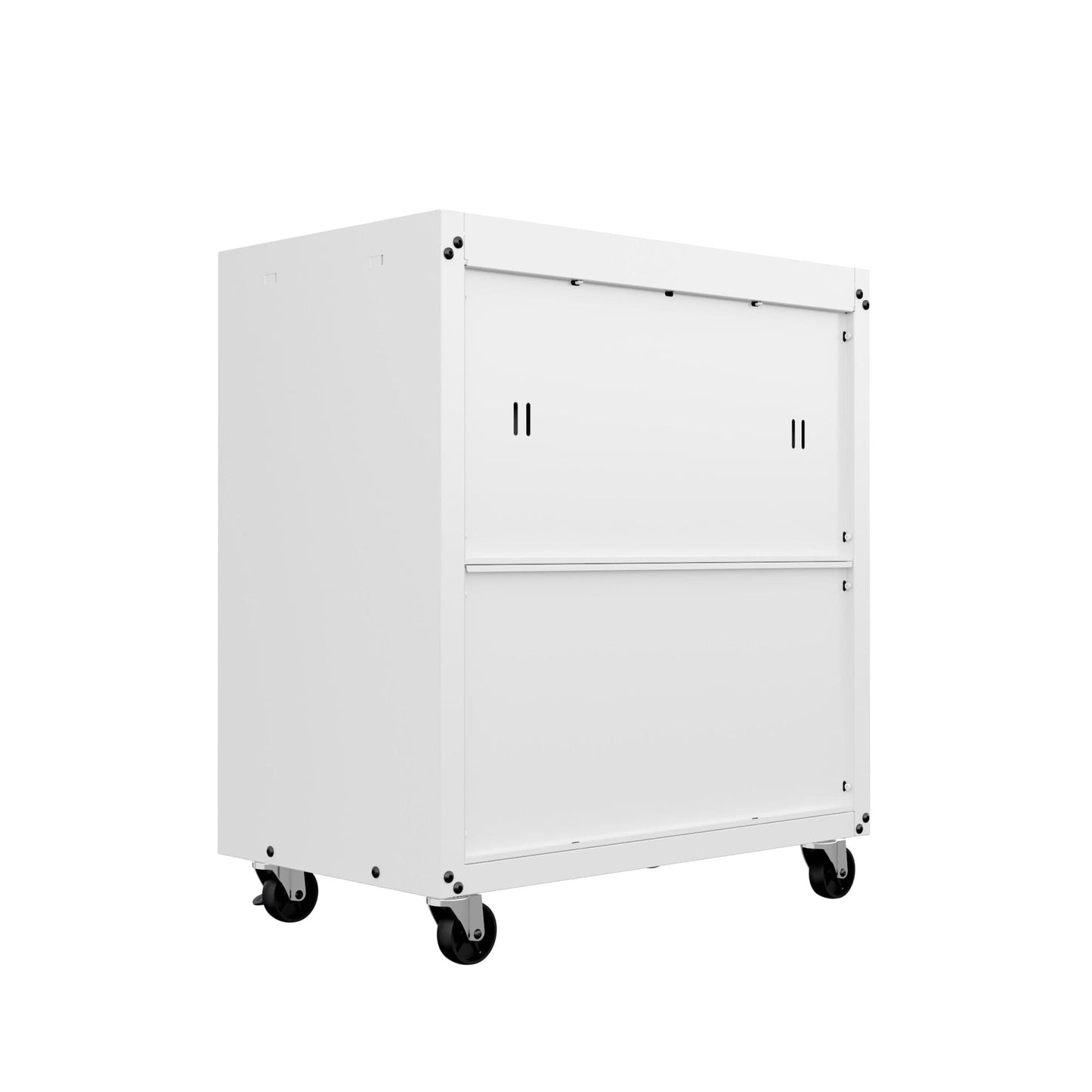 Fortress 3-Piece Mobile Space-Saving Steel Garage Cabinet and Worktable 6.0