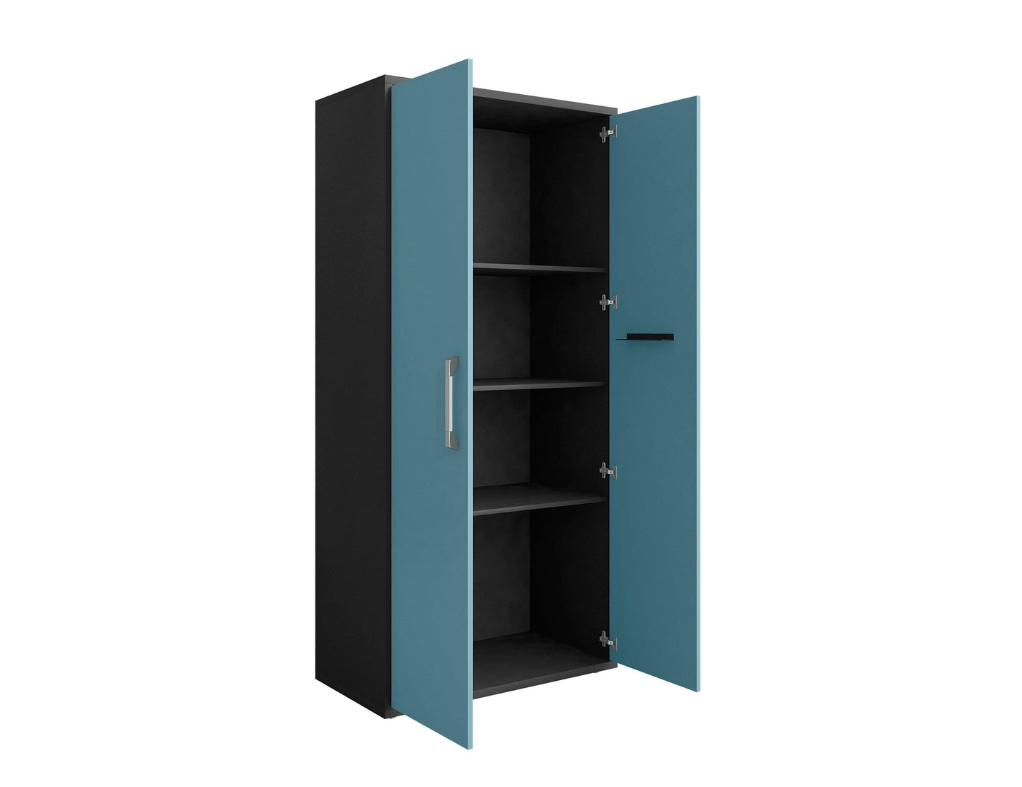 Eiffel 73.43" Garage Cabinet with 4 Adjustable Shelves