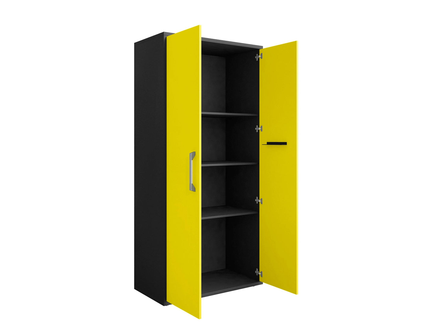 Eiffel 73.43" Garage Cabinet with 4 Adjustable Shelves