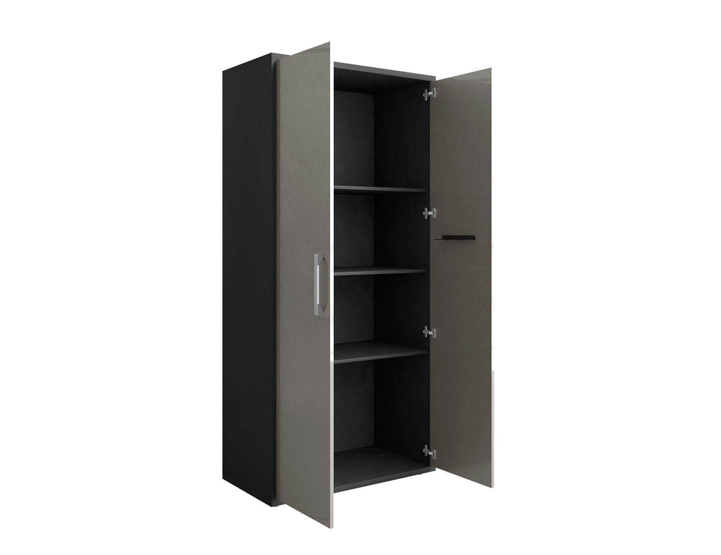 Eiffel 73.43" Garage Cabinet with 4 Adjustable Shelves