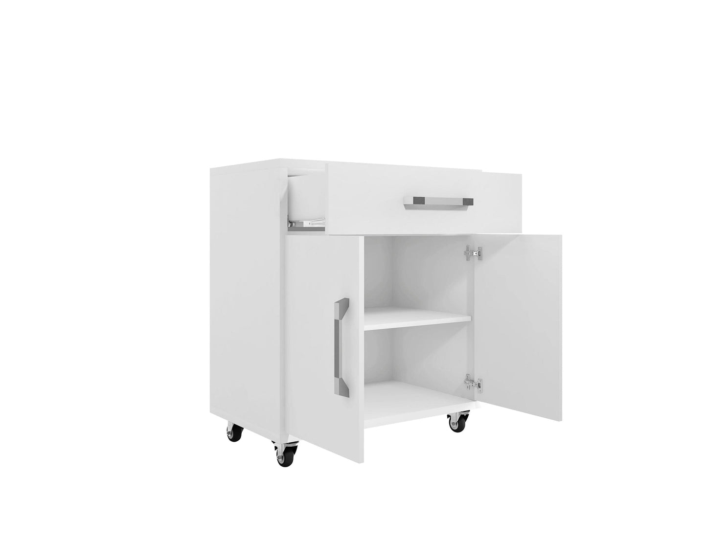 Eiffel 28.35" Mobile Garage Storage Cabinet with 1 Drawer