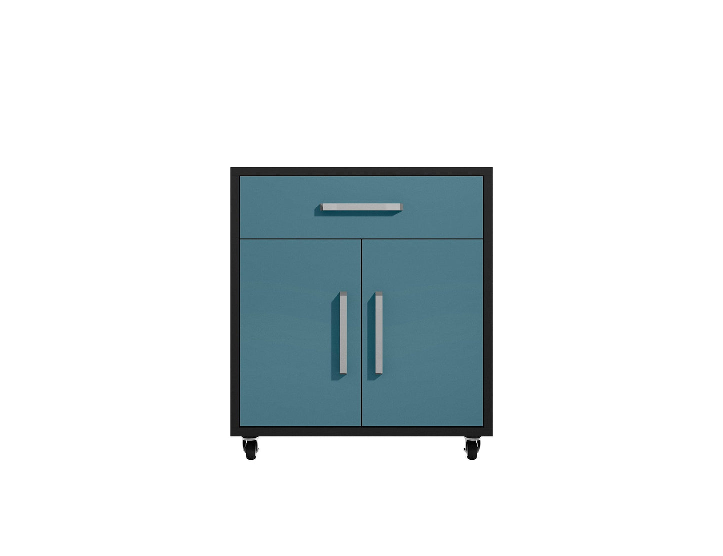 Eiffel 28.35" Mobile Garage Storage Cabinet with 1 Drawer