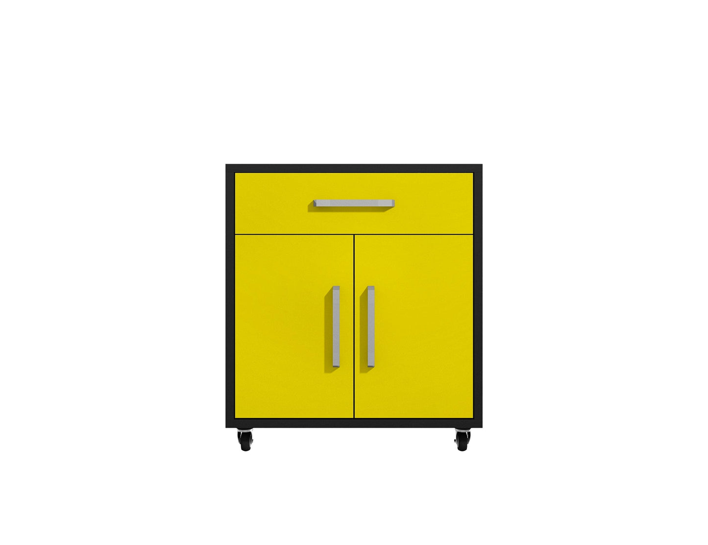 Eiffel 28.35" Mobile Garage Storage Cabinet with 1 Drawer