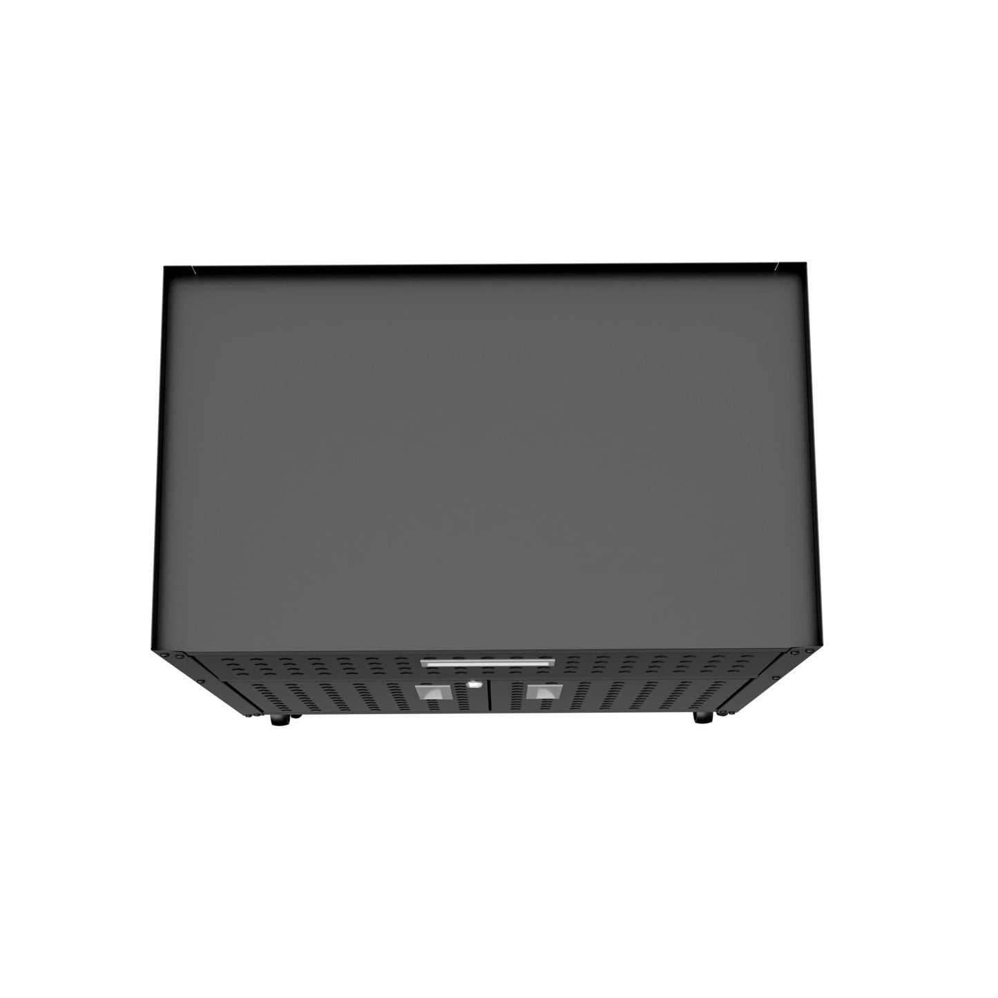 Fortress Textured Metal 31.5" Garage Mobile Cabinet with 1 Full Extension Drawer and 2 Adjustable Shelves