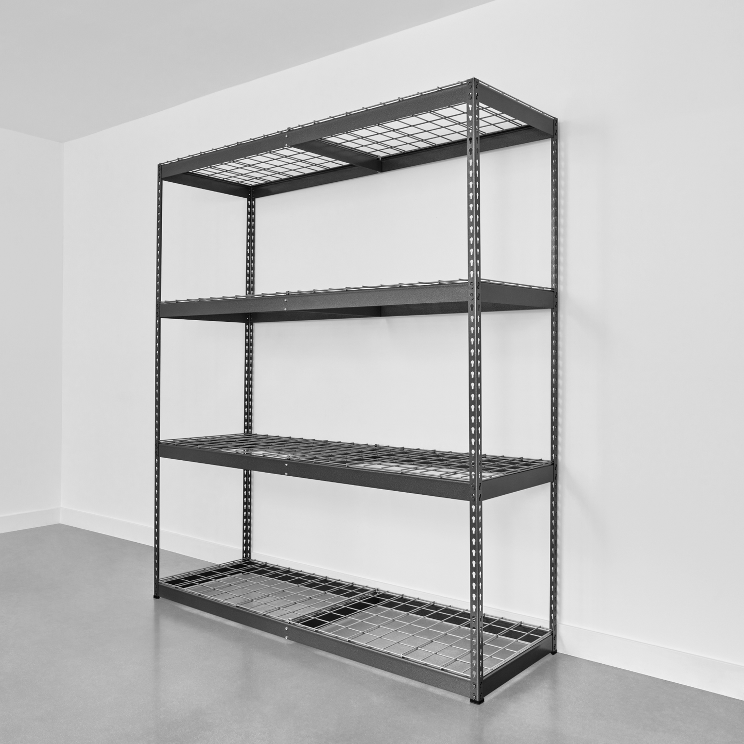 SafeRacks 24" x 72" x 84" Heavy Duty Standing Shelving