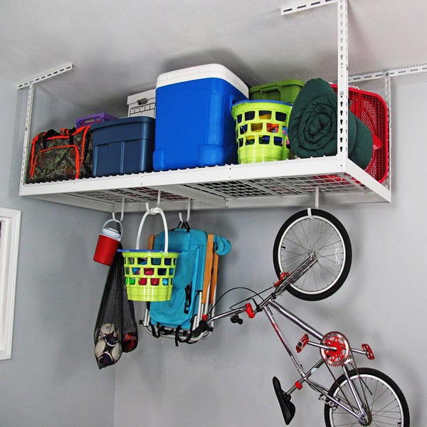 SafeRacks 3' x 8' Overhead Garage Storage Rack