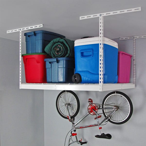 SafeRacks 4' x 4' Overhead Garage Storage Rack