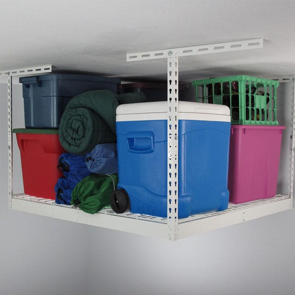 SafeRacks 4' x 4' Overhead Garage Storage Rack