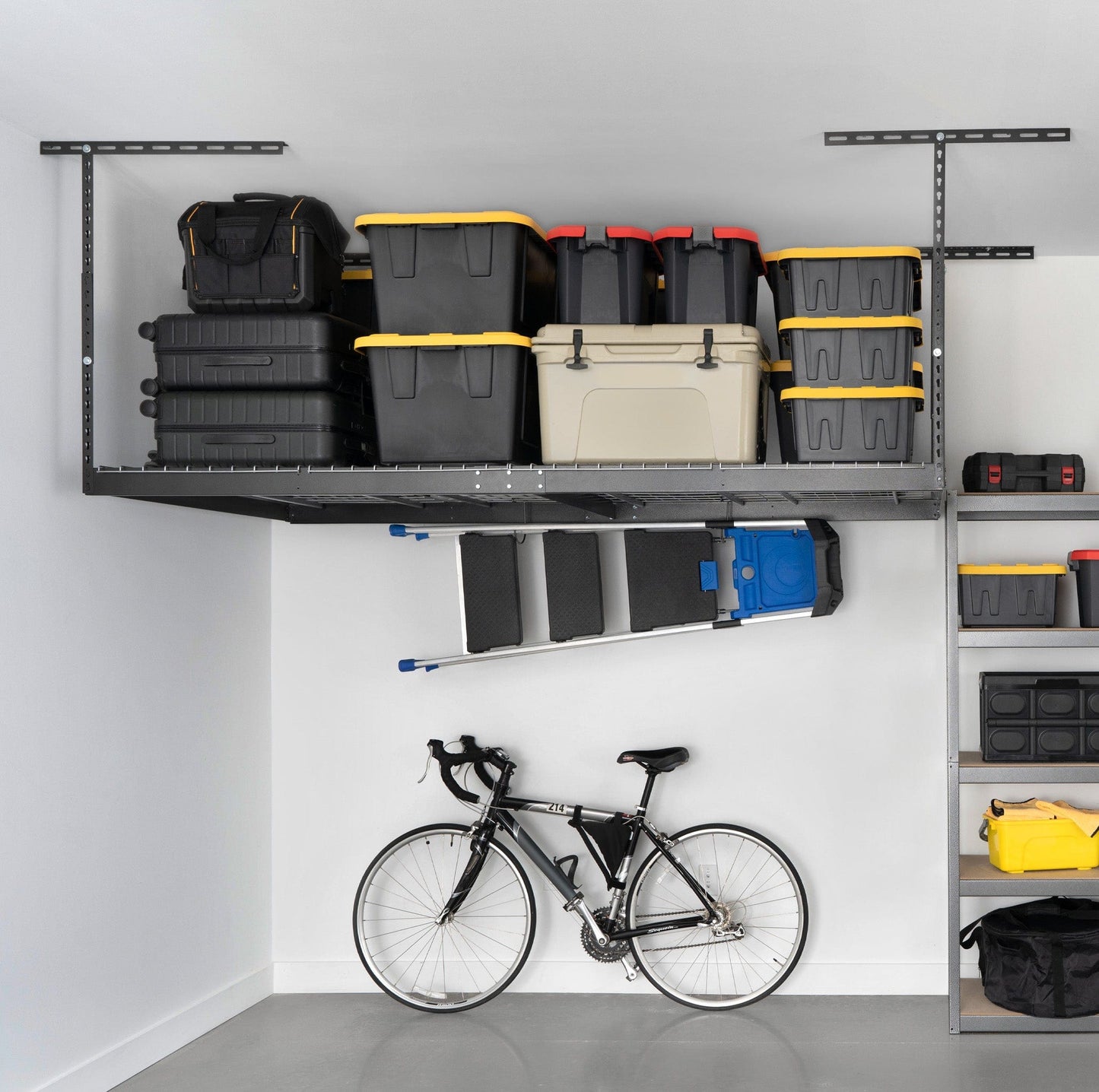 SafeRacks 4' x 8' Overhead Garage Storage Rack
