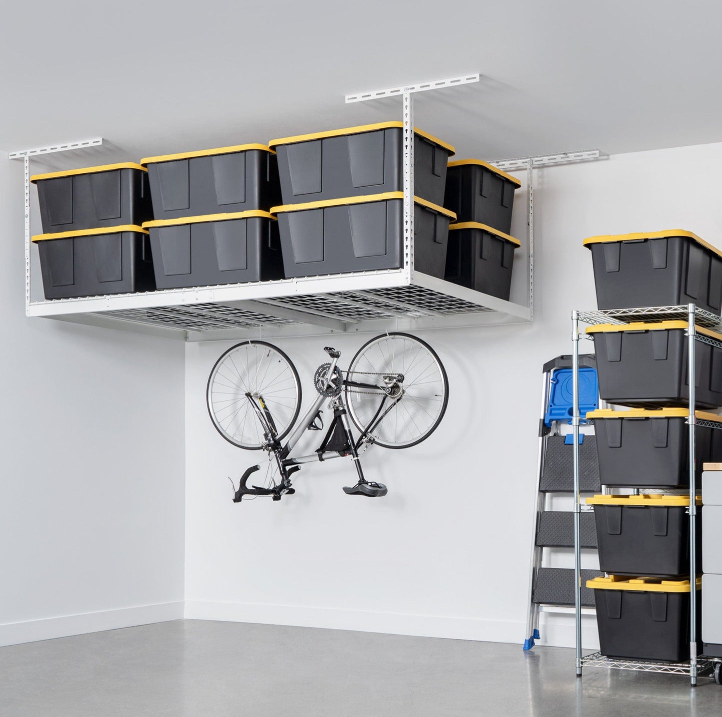 SafeRacks 4' x 8' Overhead Garage Storage Rack