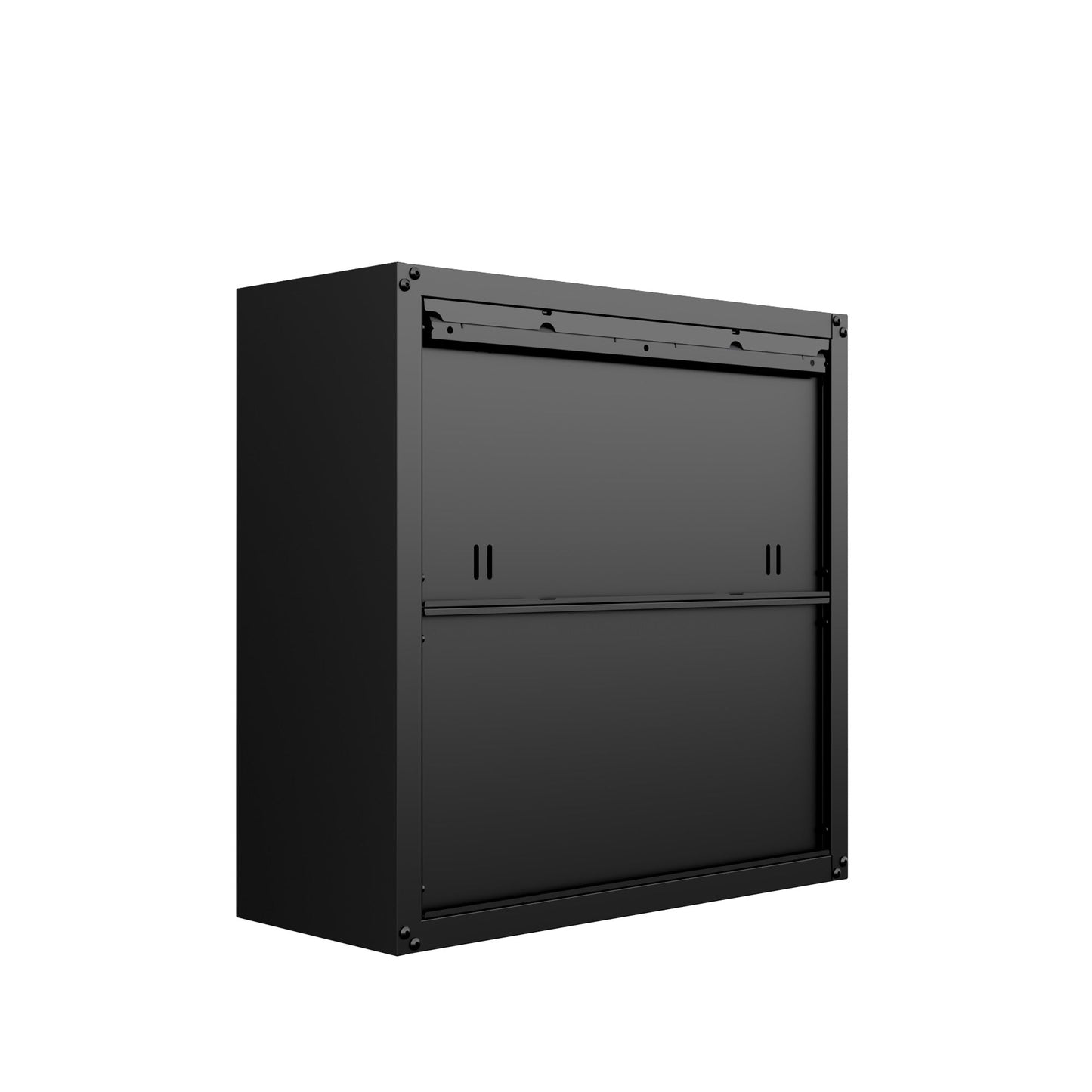 6-Piece Fortress Textured Garage Set with Cabinets, Wall Units and Table