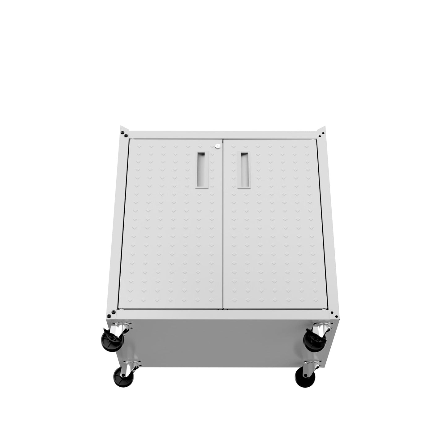 6-Piece Fortress Textured Garage Set with Cabinets, Wall Units and Table