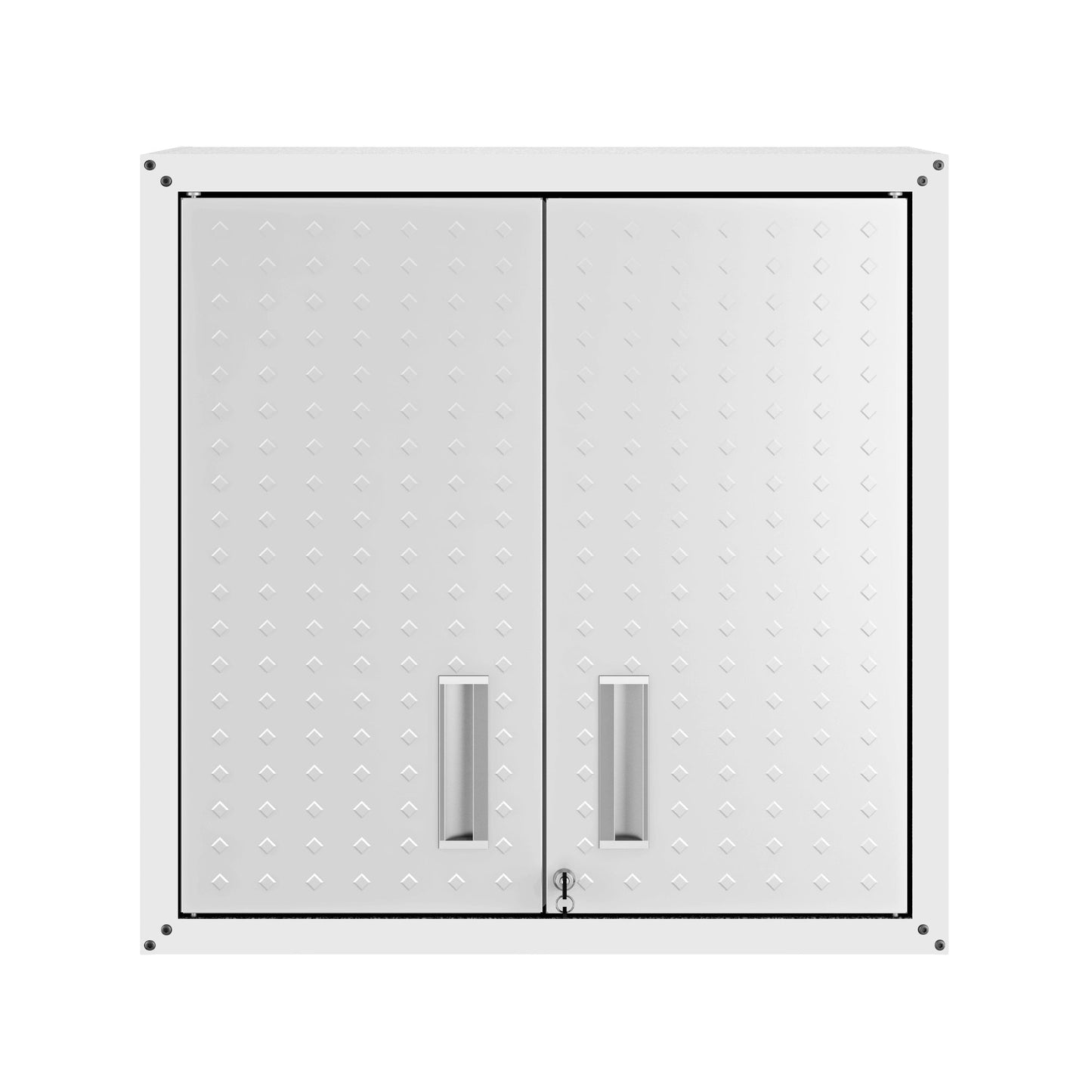 6-Piece Fortress Textured Garage Set with Cabinets, Wall Units and Table