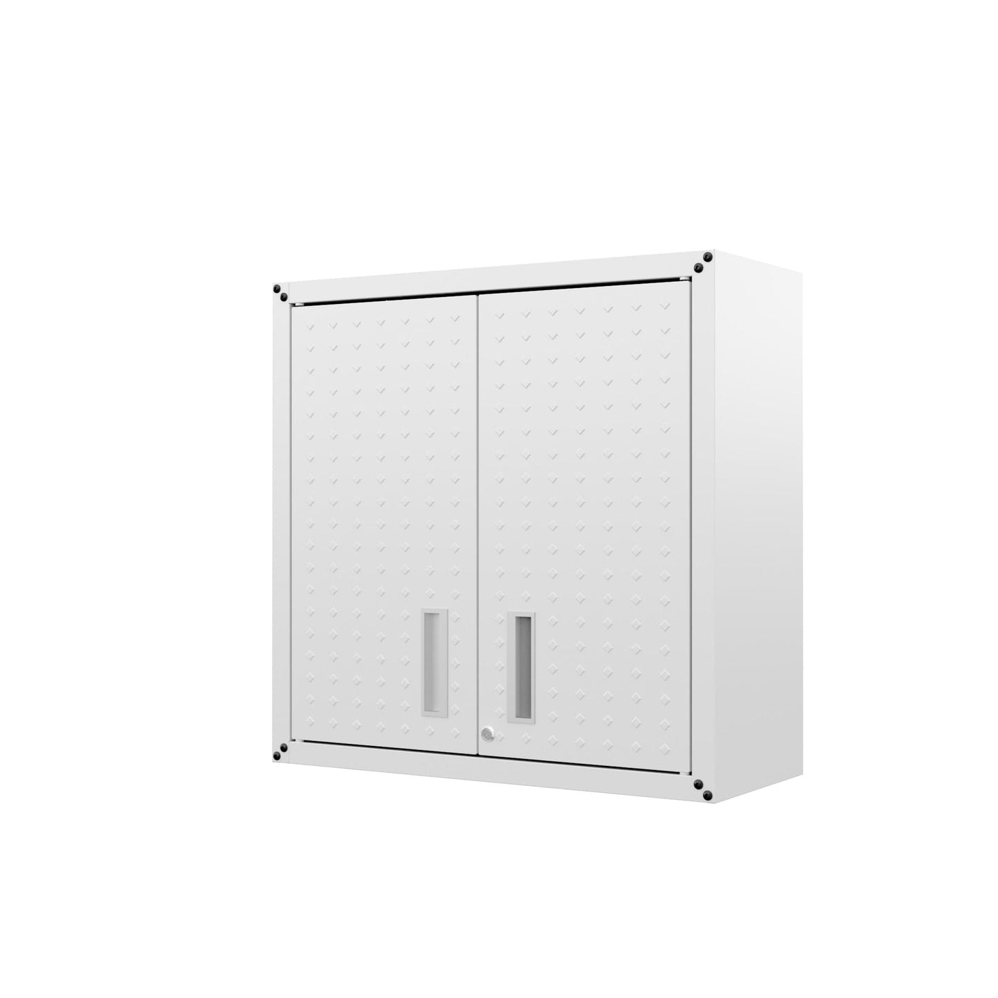 6-Piece Fortress Textured Garage Set with Cabinets, Wall Units and Table