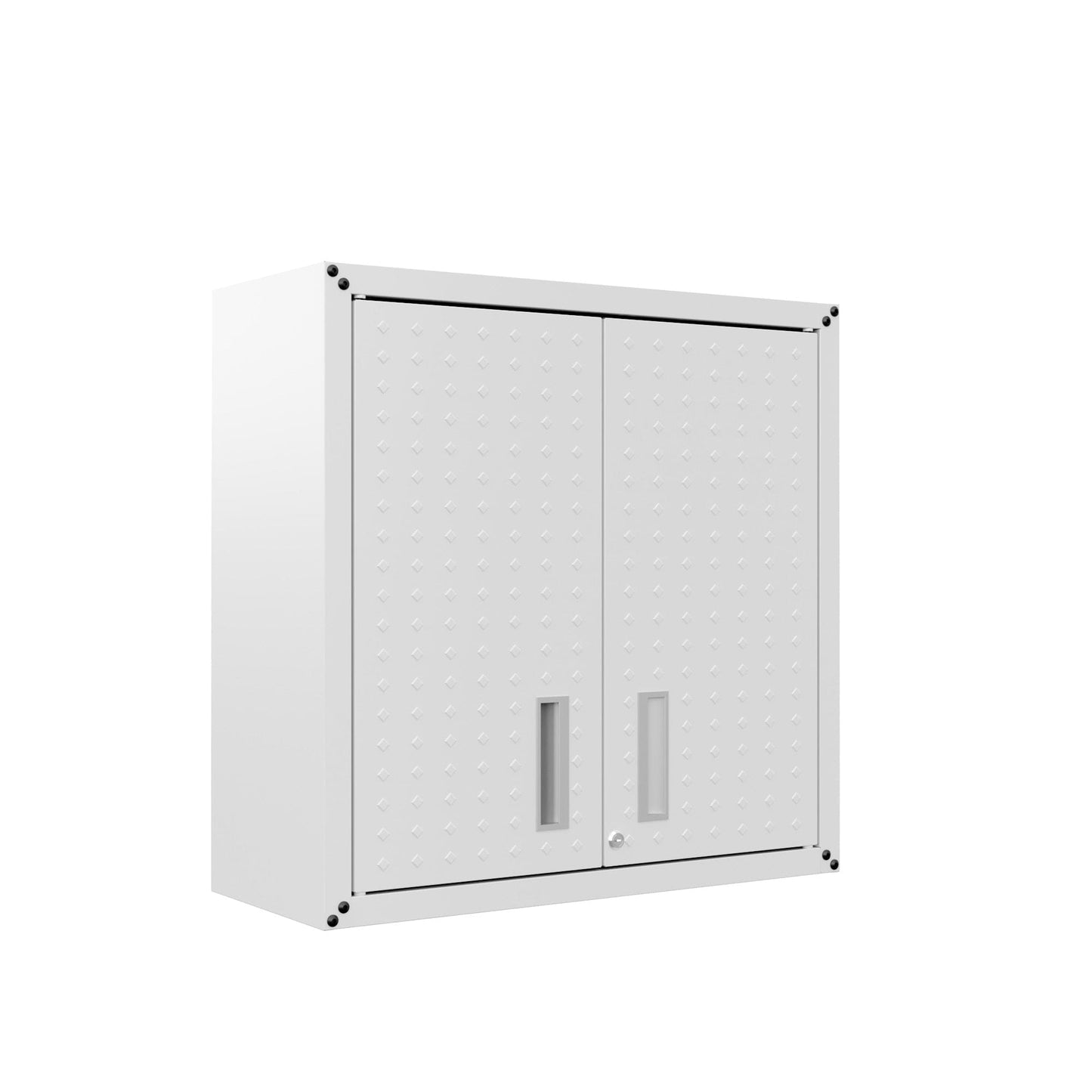 6-Piece Fortress Textured Garage Set with Cabinets, Wall Units and Table
