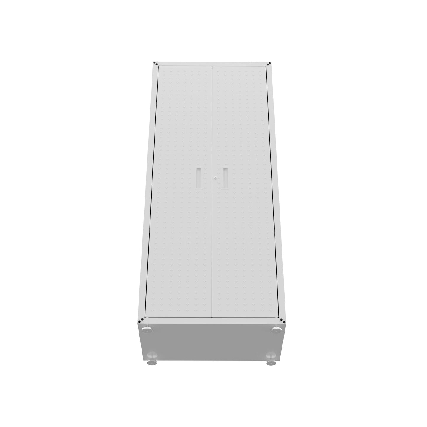 6-Piece Fortress Textured Garage Set with Cabinets, Wall Units and Table