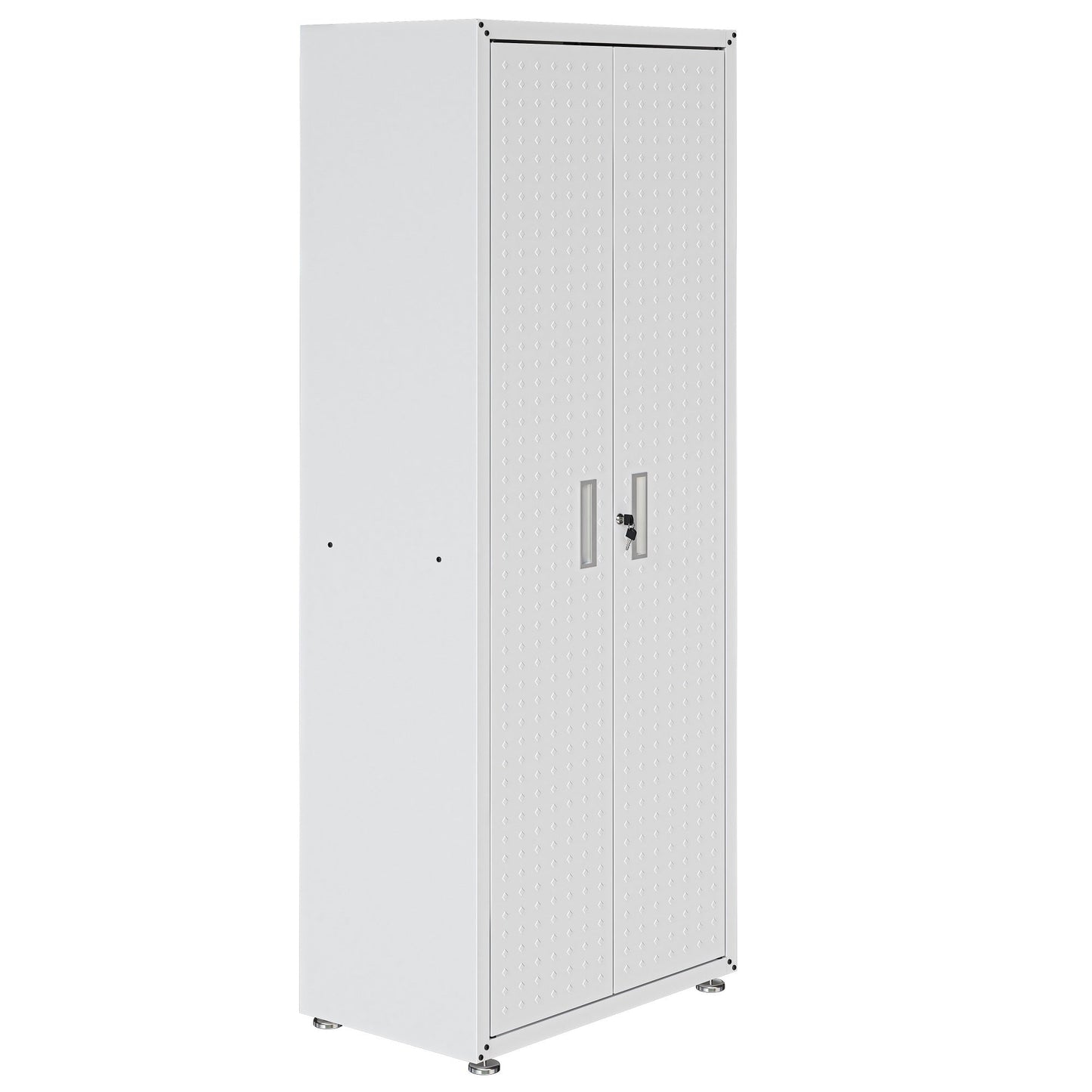 6-Piece Fortress Textured Garage Set with Cabinets, Wall Units and Table