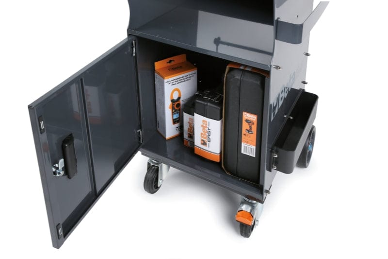 Beta CA49-G Multi-Purpose Portable Tool Trolley Diagnostic Cart with Door