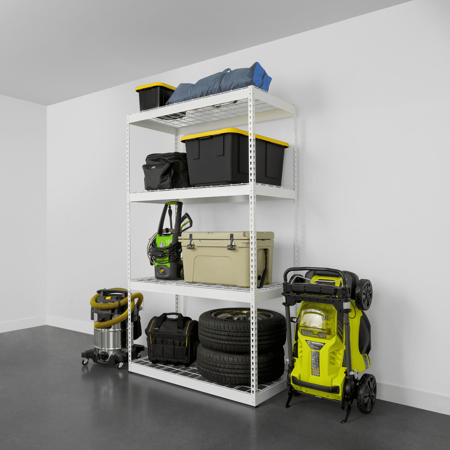 SafeRacks 24" x 48" x 84" Heavy Duty Standing Shelving