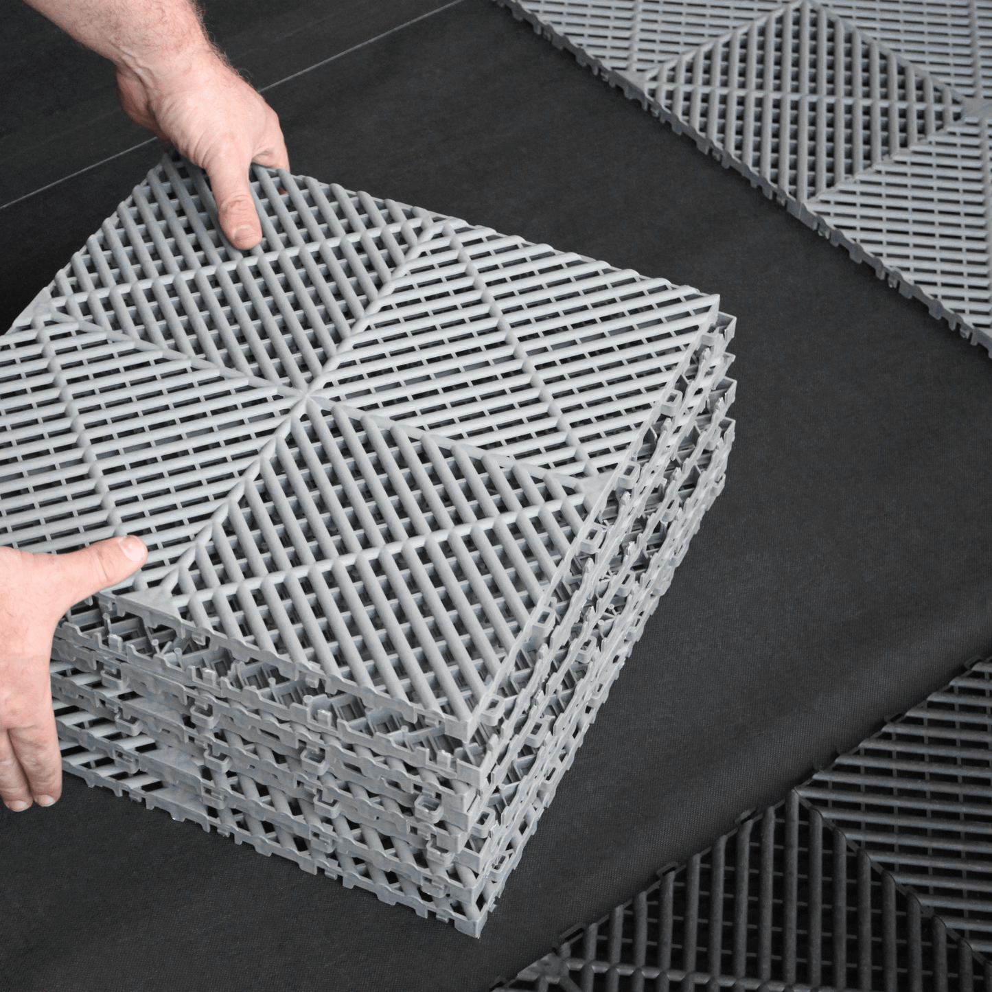 SafeRacks Garage Tiles