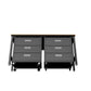 Fortress 3-Piece Mobile Space-Saving Steel Garage Cabinet and Worktable 6.0