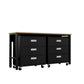 Fortress 3-Piece Mobile Space-Saving Steel Garage Cabinet and Worktable 6.0
