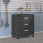 Fortress 3-Piece Mobile Space-Saving Steel Garage Cabinet and Worktable 6.0