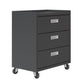 Fortress 3-Piece Mobile Space-Saving Steel Garage Cabinet and Worktable 6.0