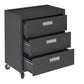 Fortress 3-Piece Mobile Space-Saving Steel Garage Cabinet and Worktable 6.0
