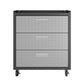 Fortress 3-Piece Mobile Space-Saving Steel Garage Cabinet and Worktable 6.0
