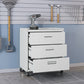 Fortress 3-Piece Mobile Space-Saving Steel Garage Cabinet and Worktable 6.0