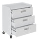Fortress 3-Piece Mobile Space-Saving Steel Garage Cabinet and Worktable 6.0