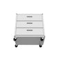 Fortress 3-Piece Mobile Space-Saving Steel Garage Cabinet and Worktable 6.0