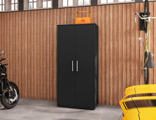 Eiffel 73.43" Garage Cabinet with 4 Adjustable Shelves