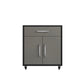 Eiffel 28.35" Mobile Garage Storage Cabinet with 1 Drawer
