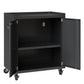 6-Piece Fortress Textured Garage Set with Cabinets, Wall Units and Table