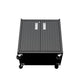 6-Piece Fortress Textured Garage Set with Cabinets, Wall Units and Table