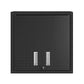 6-Piece Fortress Textured Garage Set with Cabinets, Wall Units and Table