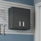 6-Piece Fortress Textured Garage Set with Cabinets, Wall Units and Table