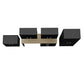 6-Piece Fortress Textured Garage Set with Cabinets, Wall Units and Table