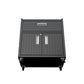 6-Piece Fortress Textured Garage Set with Cabinets, Wall Units and Table