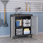 6-Piece Fortress Textured Garage Set with Cabinets, Wall Units and Table