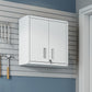 6-Piece Fortress Textured Garage Set with Cabinets, Wall Units and Table