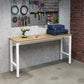 6-Piece Fortress Textured Garage Set with Cabinets, Wall Units and Table