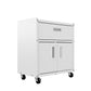 6-Piece Fortress Textured Garage Set with Cabinets, Wall Units and Table